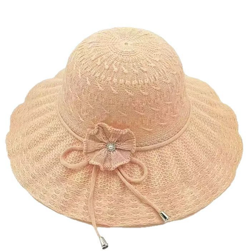 Bucket Hat Straw - Cappello da Pescatore Estivo, Cappello da