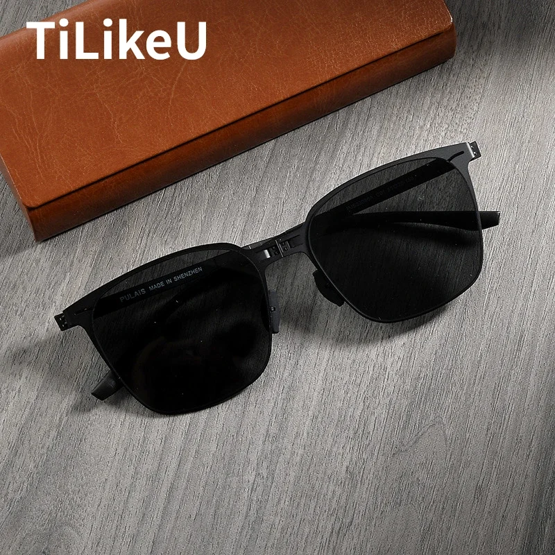 Sunglasses Aviator Polarized - Occhiali da sole pieghevoli quadrati ultrasottili