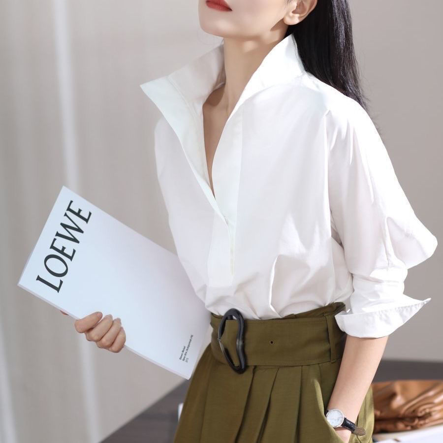 Shirt Camp Collar - Camicia senza maniche da donna con