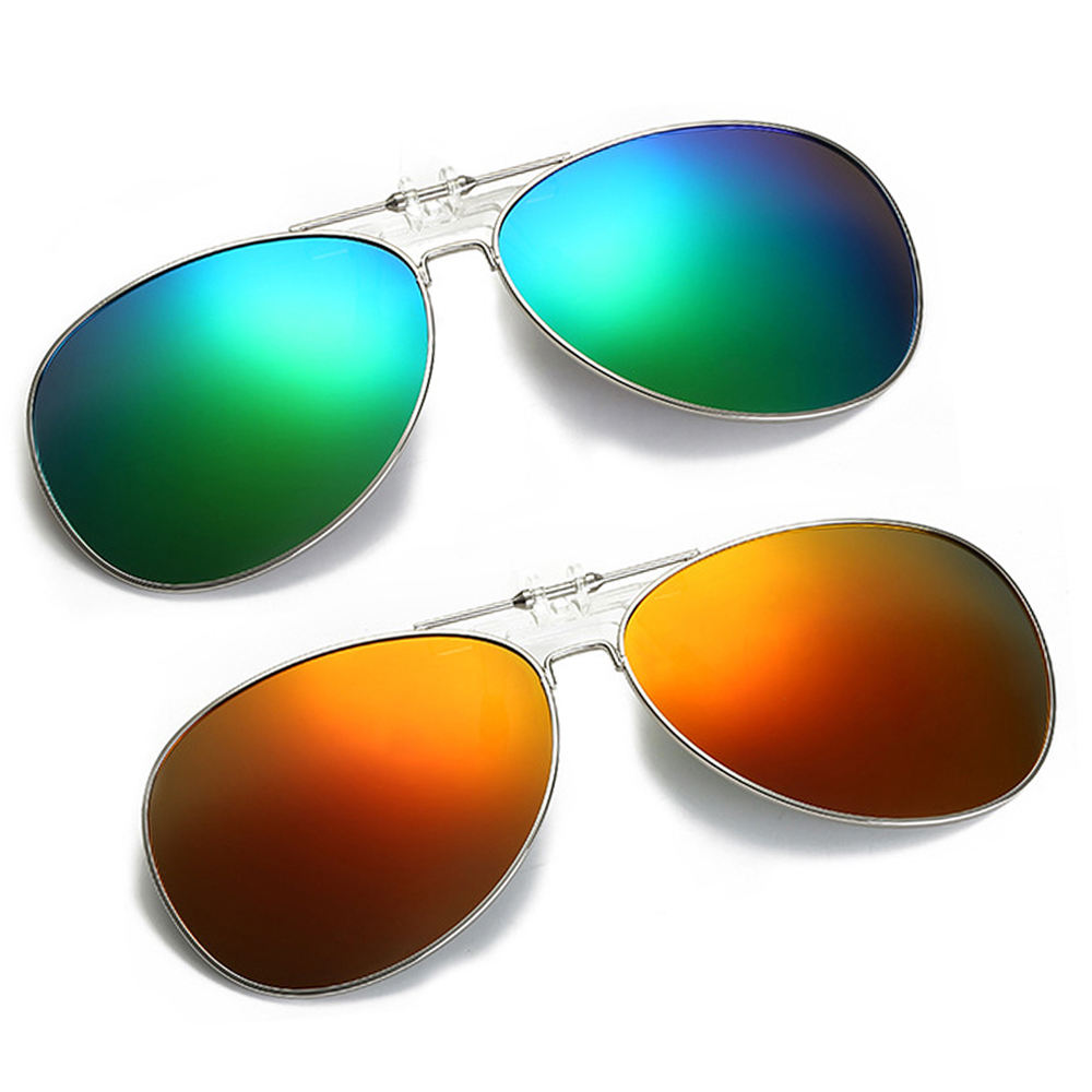 Sunglasses Aviator Polarized - Clip da pilota oversize su occhiali