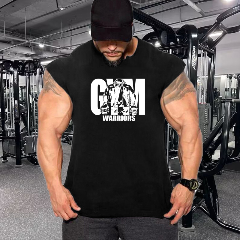 T-shirt senza maniche in coton - Tank Top Muscle recensione e prezzo