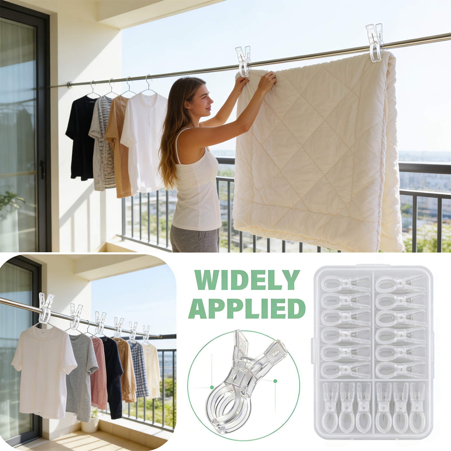 10 Pezzi di Mollette Grandi Tr - Beach Towel Large recensione e prezzo